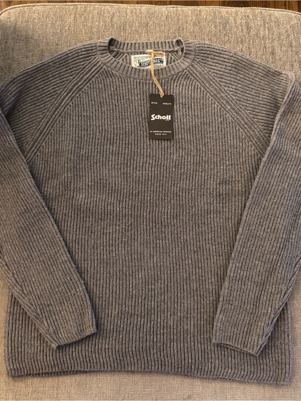 NWT Men’s Schott wool sweater